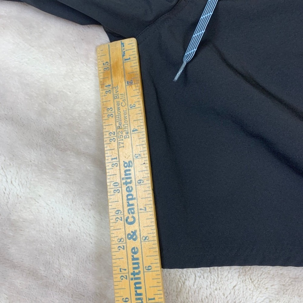 Nike Mens Black Board Shorts Swim Trunks Size 34 NESS7457 Large Swoosh Logo - Picture 7 of 10